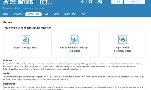 Tobacco Unmasked HotSpots Reporting