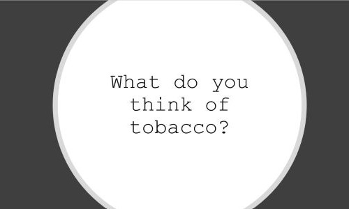 Tobacco and Its Harm